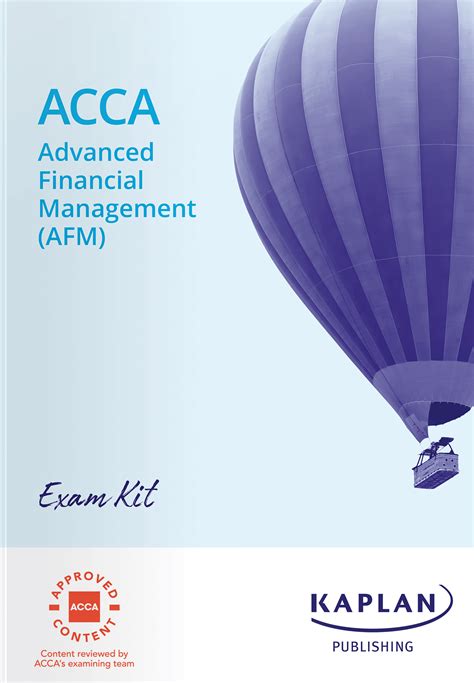 ACCA Advanced Financial Management (AFM/P4) .